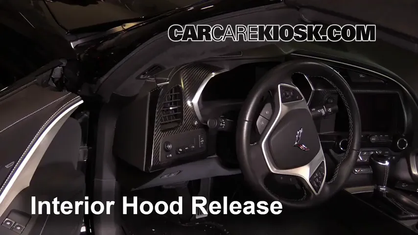 2015 Chevrolet Corvette Stingray 6.2L V8 Convertible Hood